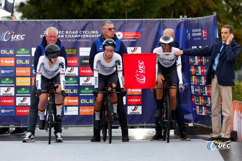 2023 UEC Road European Championships - Drenthe - Junior Mixed Team Relay - Emmen - Emmen 38, km - 21/09/2023 - Germany - photo Luca Bettini/SprintCyclingAgency?2023